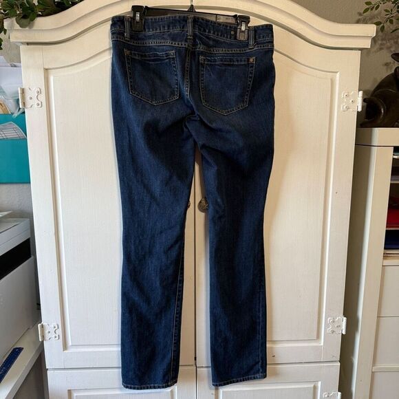 Cabi Classic Straight Leg Jeans, Dark Wash,‎ Size8 - Picture 2 of 7